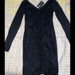 black dress